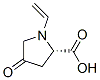 Structure of Proline,1-ethenyl-4-oxo-