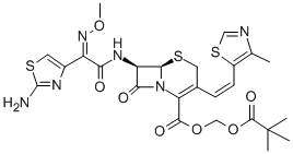 Structure of Cefditoren pivoxil