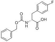 Structure of N-Benzyloxycarbonyl-3-(4-fluorophenyl)-D-alanine