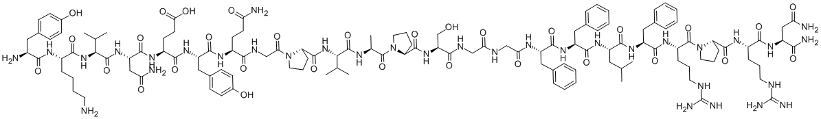 Structure of NEUROMEDIN U (RAT)