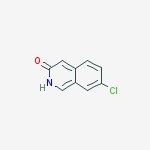 Structure of 7-chloro-3(2h)-isoquinolinone