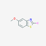 Structure of 2-Iodo-5-methoxybenzo[d]thiazole
