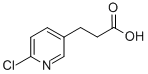 Structure of 3-(2-Chloropyrid-5-yl)-propanoic acid