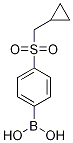 Structure of 4-(Cyclopropylmethylsulfonyl)phenylboronic acid
