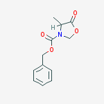 Structure of N-CBZ-4-METHYL-5-OXOOXAZOLIDINE