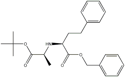 Structure of N-[1-(S)-Benzyloxycarbonyl-3-phenylpropyl]-L-alanine tert-Butyl Ester