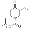 Structure of 1-BOC-3-ETHYL-PIPERIDIN-4-ONE