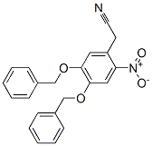 Structure of 2-nitro-4,5-bis(benzyloxy)phenylacetonitrile