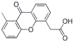 Structure of 8-methylxanthen-9-one-4-acetic acid