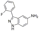 3-(2-fluorophenyl)-1H-indazol-5-amine结构式