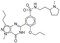 Structure of Udenafil-d7