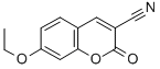 Structure of 3-CYANO-7-ETHOXYCOUMARIN