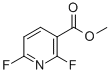 Structure of METHYL 2,6-DIFLUORONICOTINATE