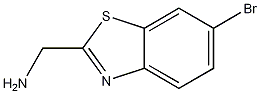 Structure of (6-Bromobenzo[d]thiazol-2-yl)methanamine