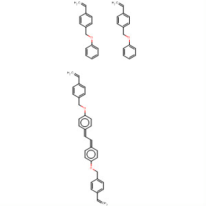 1,1′,1′′,1′′-(1,2-乙叉基)四[4-[(4-乙烯基苯基)甲氧基]苯结构式