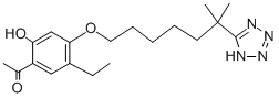 Structure of LY 255283