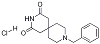 Structure of 9-benzyl-3,9-diazaspiro[5.5]undecane-2,4-dione (Hydrochloride)