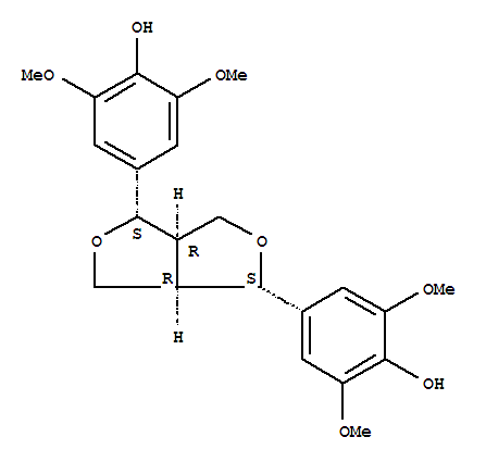 Structure of syringaresinol