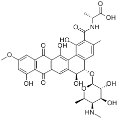 Structure of Pradimicin B