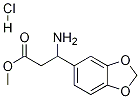 Structure of Methyl 3-aMino-3-(benzo[d][1,3]dioxol-5-yl)propanoate hydrochloride