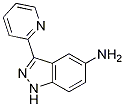 Structure of 3-(pyridin-2-yl)-1H-indazol-5-amine