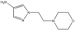 Structure of 1-(2-Morpholinoethyl)-1H-pyrazol-4-amine