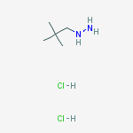 Structure of Neopentylhydrazine dihydrochloride