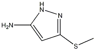 Structure of 3-(Methylthio)-1H-pyrazol-5-amine