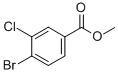 Structure of METHYL-4-BROMO-3-CHLOROBENZOATE