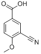 Structure of 3-CYANO-4-METHOXYBENZOIC ACID