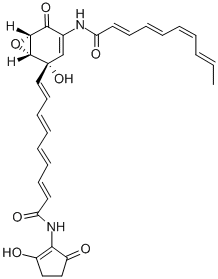 Structure of colabomycin A