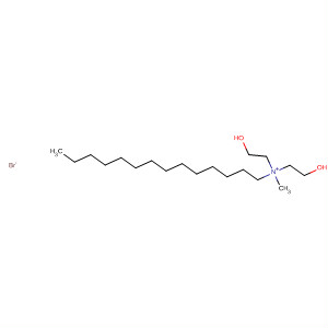 Structure of 1-Tetradecanaminium, N,N-bis(2-hydroxyethyl)-N-methyl-, bromide