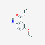 Structure of 2-amino-5-ethoxyBenzoic acid ethyl ester