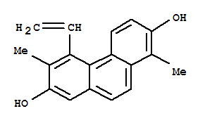 Structure of Dehydrojuncusol