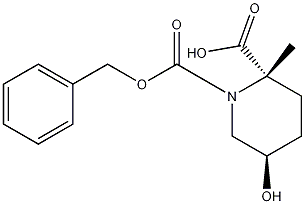 (2S,5R)-5-羟基-1,2-哌啶二甲酸 2-甲酯 1-苄酯
