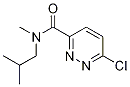 Structure of 6-chloro-pyridazine-3-carboxylic acid isobutyl-methyl-amide