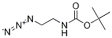Structure of Carbamic acid, (2-azidoethyl)-, 1,1-dimethylethyl ester