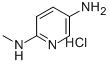 Structure of N-Methylpyridine-2,5-diaminehydrochloride
