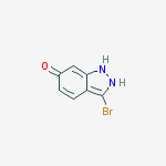 1H-Indazole, 4-bromo-5-(1-methylethyl)-结构式