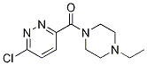Structure of (6-chloro-pyridazin-3-yl)-(4-ethyl-piperazin-1-yl)-methanone