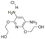 Structure of 2,6-BIS(2-HYDROXYETHOXY)-3,5-PYRIDINEDIAMINE HCl