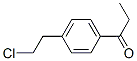 4-(2-Chloroethyl)propiophenone结构式