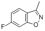 Structure of 6-FLUORO-3-METHYLBENZODISOXAZOLE