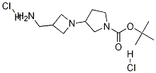 Structure of 3-(3-AMINOMETHYL-AZETIDIN-1-YL)-PYRROLIDINE-1-CARBOXYLIC ACID TERT-BUTYL ESTER-2HCl