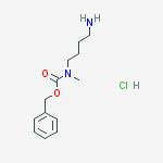 Structure of N-(4-Aminobutyl)-N-Methyl Carbamic Acid Benzyl Ester-Hcl