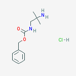 Structure of 1-N-CBZ-2-Methylpropane-1,2-diaMine-HCl