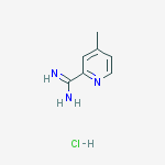 4-Methylpicolinimidamide hydrochloride结构式
