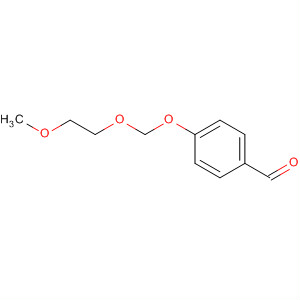 Structure of Benzaldehyde, 4-[(2-methoxyethoxy)methoxy]-