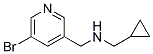 Structure of 1-(5-bromopyridin-3-yl)-N-(cyclopropylmethyl)methanamine
