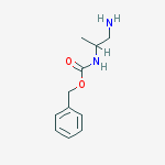 Structure of 2-N-CBZ-propane-1,2-diamine